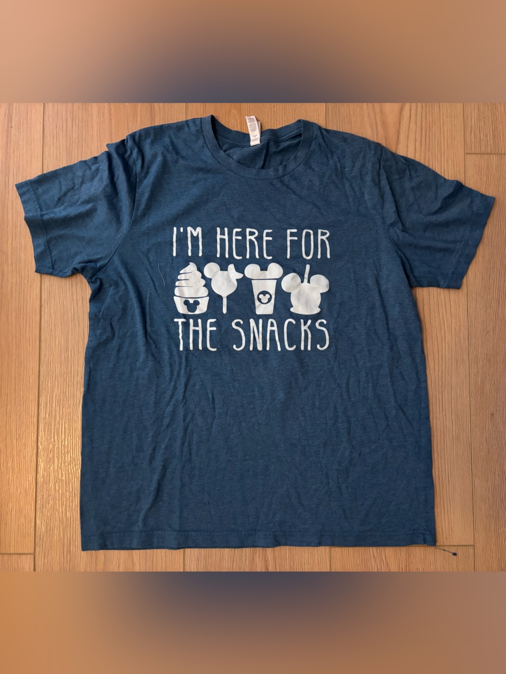 Disney Snacks Graphic Tee - Navy Blue